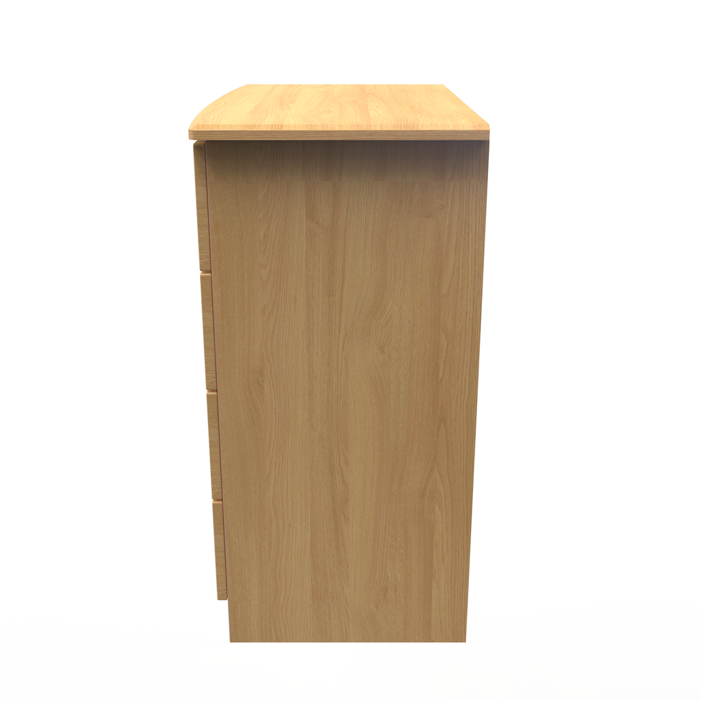 Bella Modern Oak Bedroom Set 6