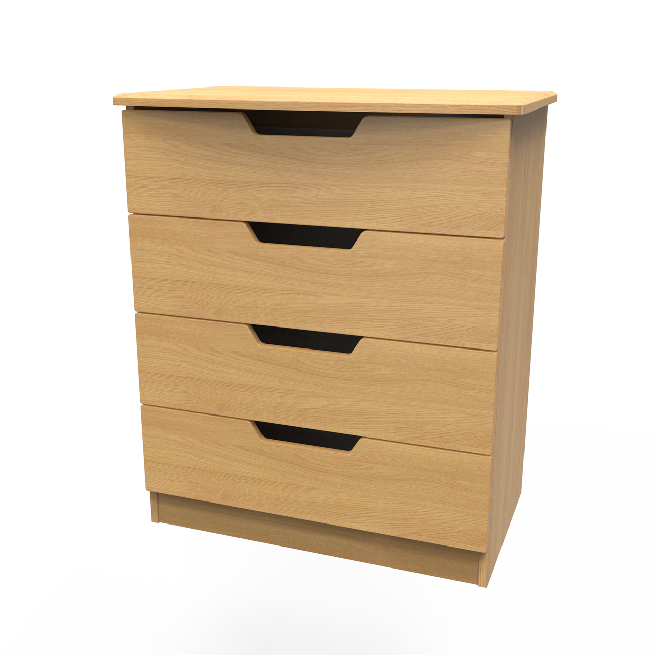 Bella Modern Oak Bedroom Set 6