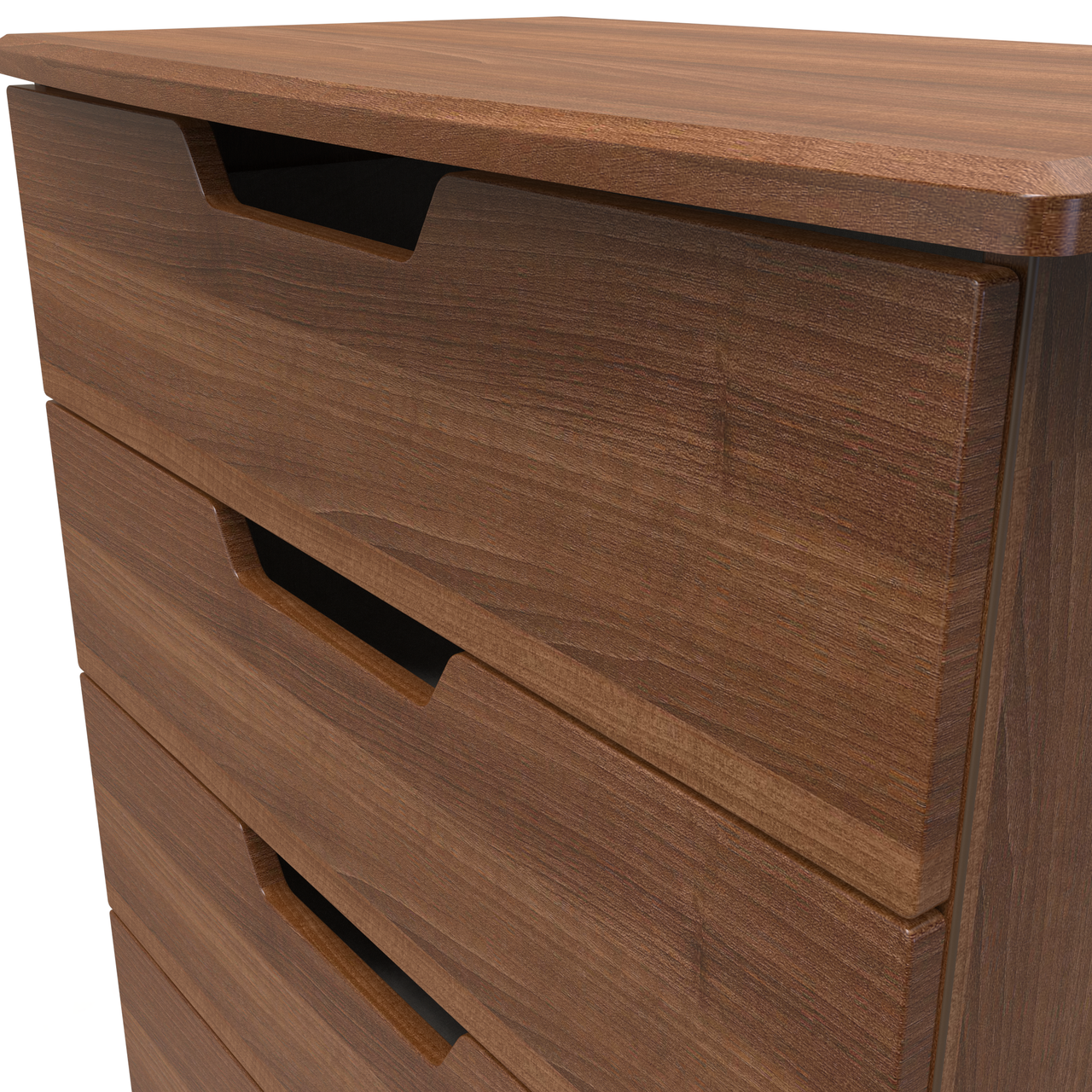 Bella Noche Walnut Bedroom Set 6