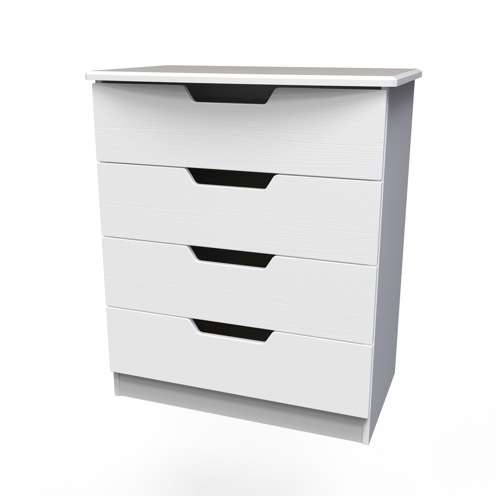 Bella White Ash Bedroom Set 6