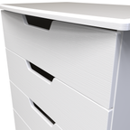 Bella White Ash Bedroom Set 6