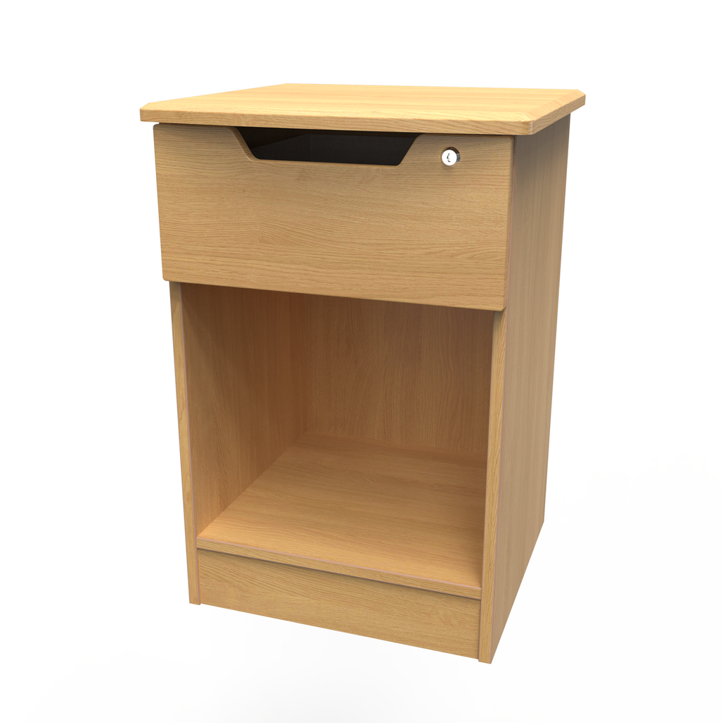 Bella Modern Oak Bedroom Set 5