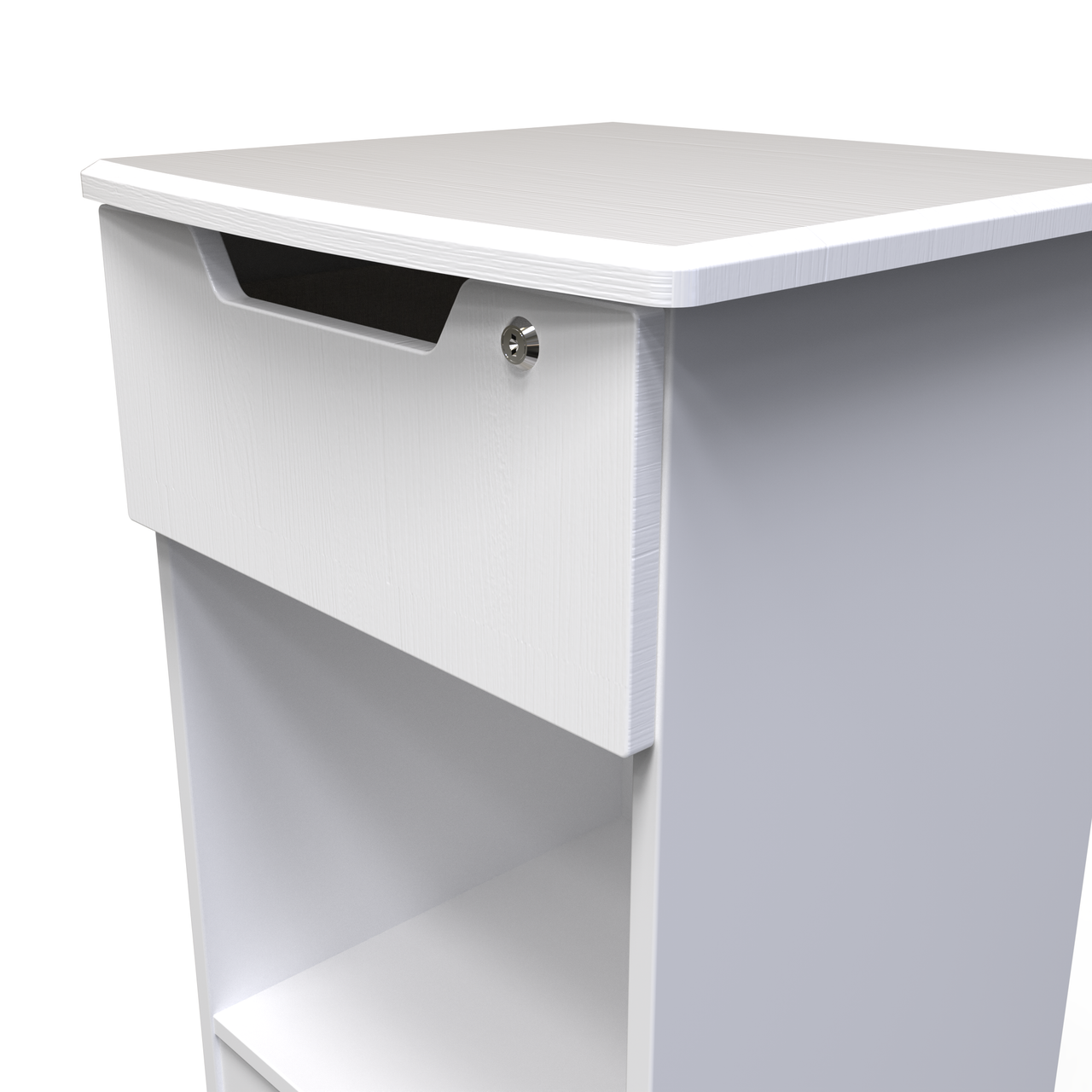 Bella White Ash Bedroom Set 5