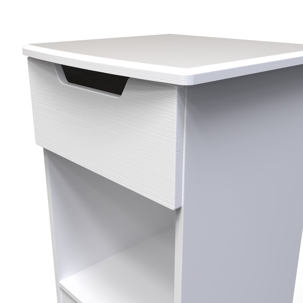 Bella White Ash Bedroom Set 2