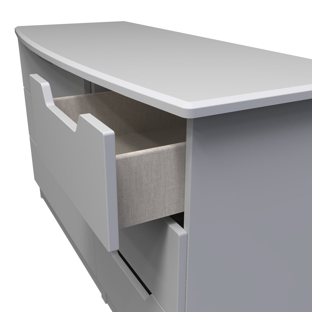 Bella Grey Matt Bedroom Set 3