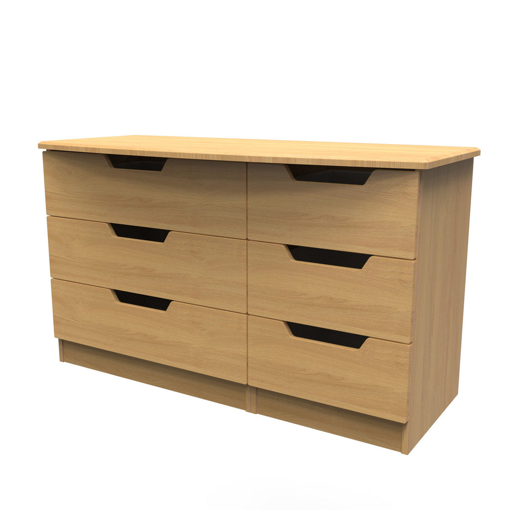 Bella Modern Oak Bedroom Set 3