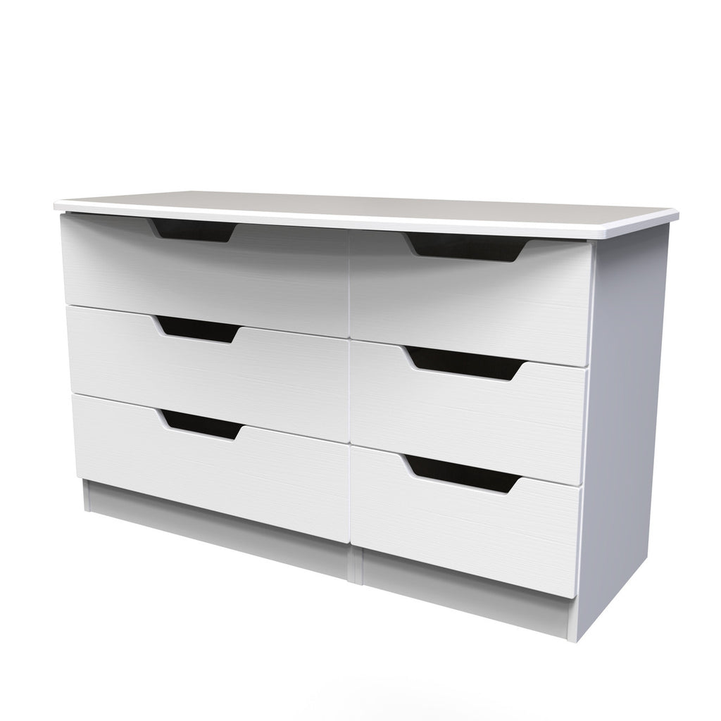 Bella White Ash Bedroom Set 7