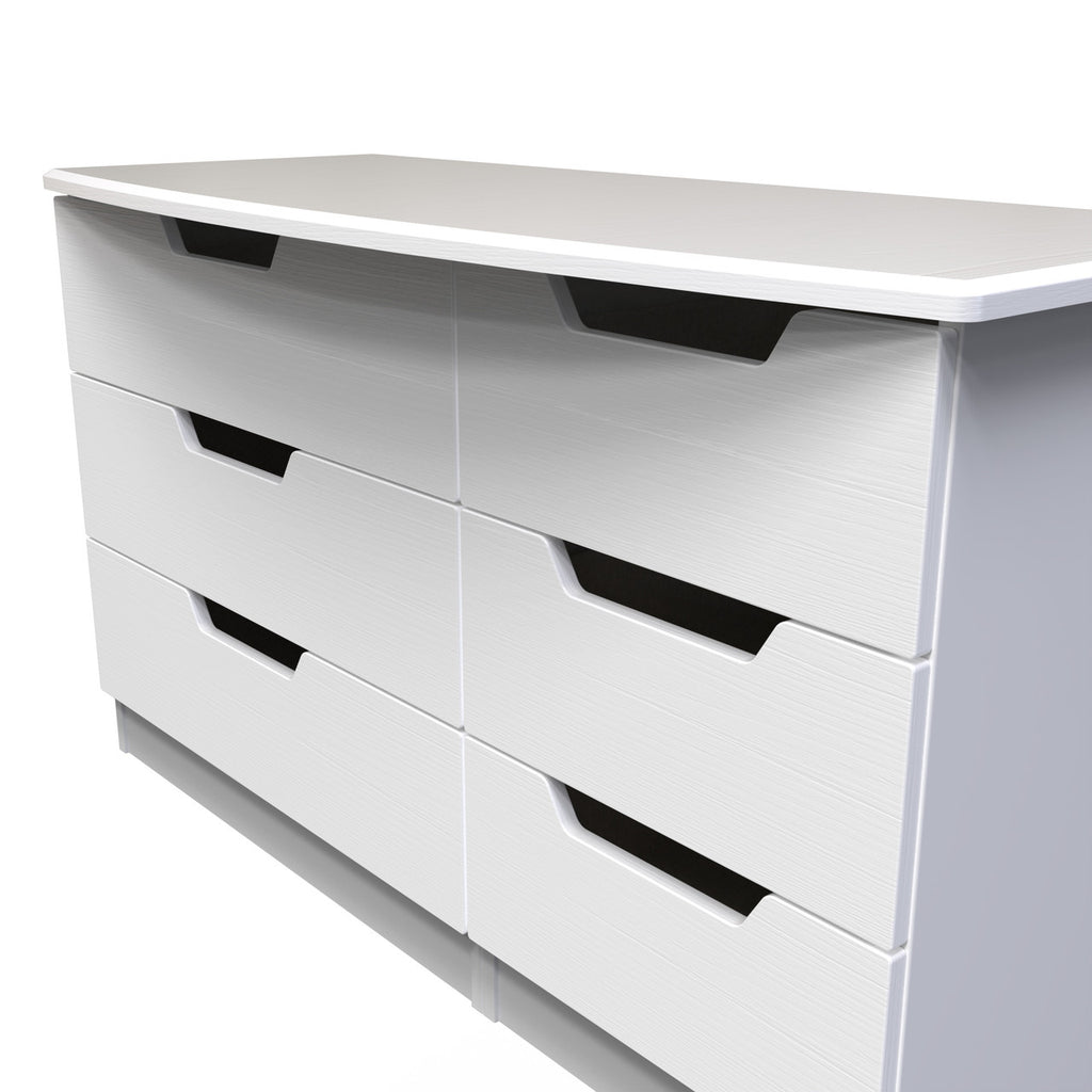 Bella White Ash Bedroom Set 3