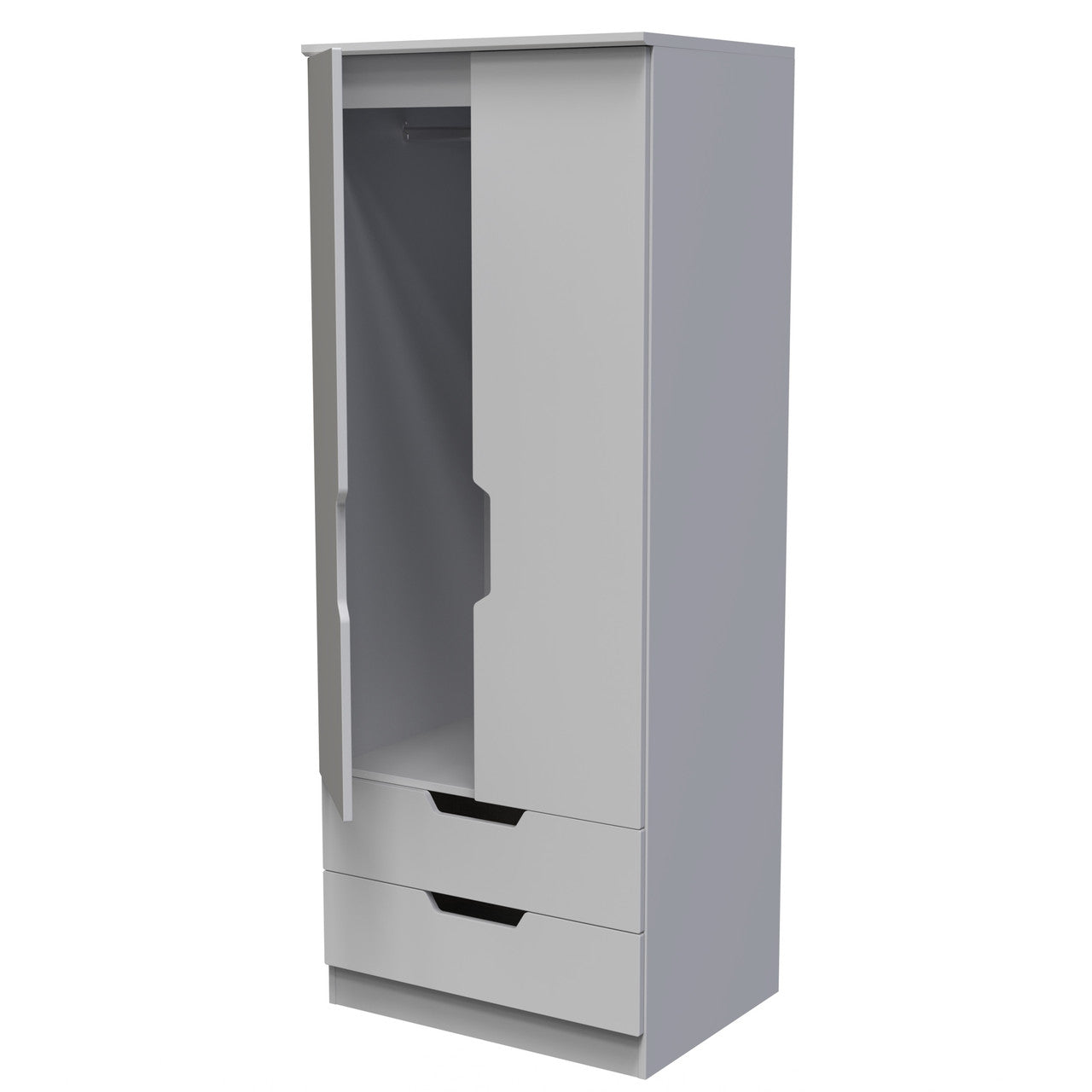Bella Grey Matt Bedroom Set 4
