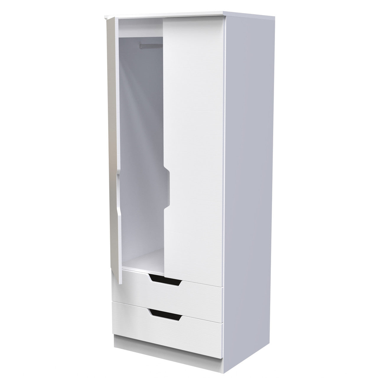 Bella White Ash Bedroom Set 2