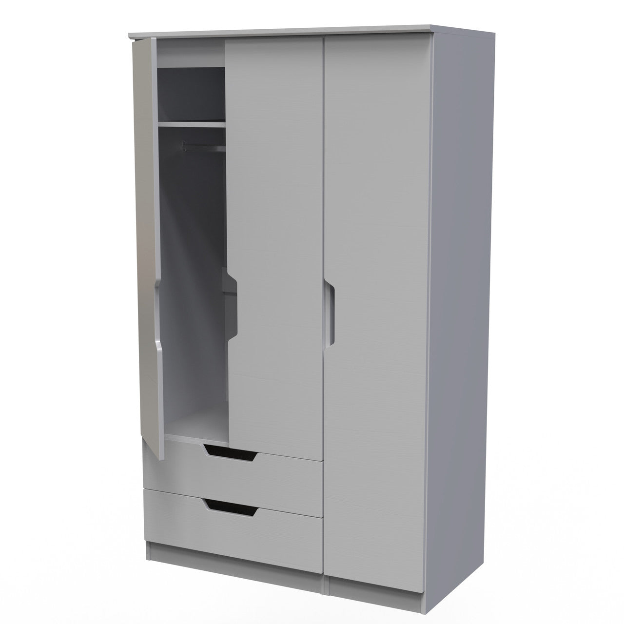 Bella Grey Ash Bedroom Set 8