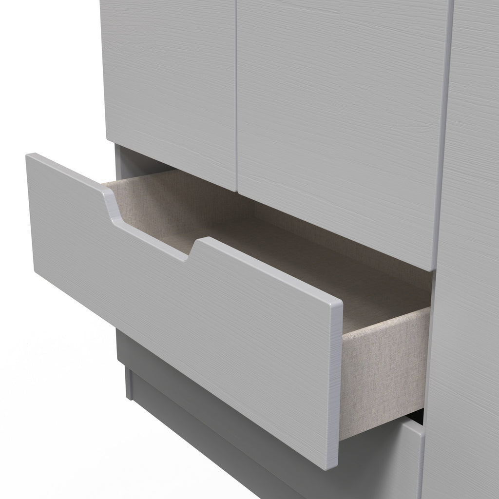 Bella Grey Ash Bedroom Set 8