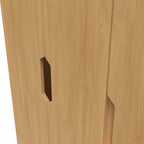 Bella Modern Oak Bedroom Set 8
