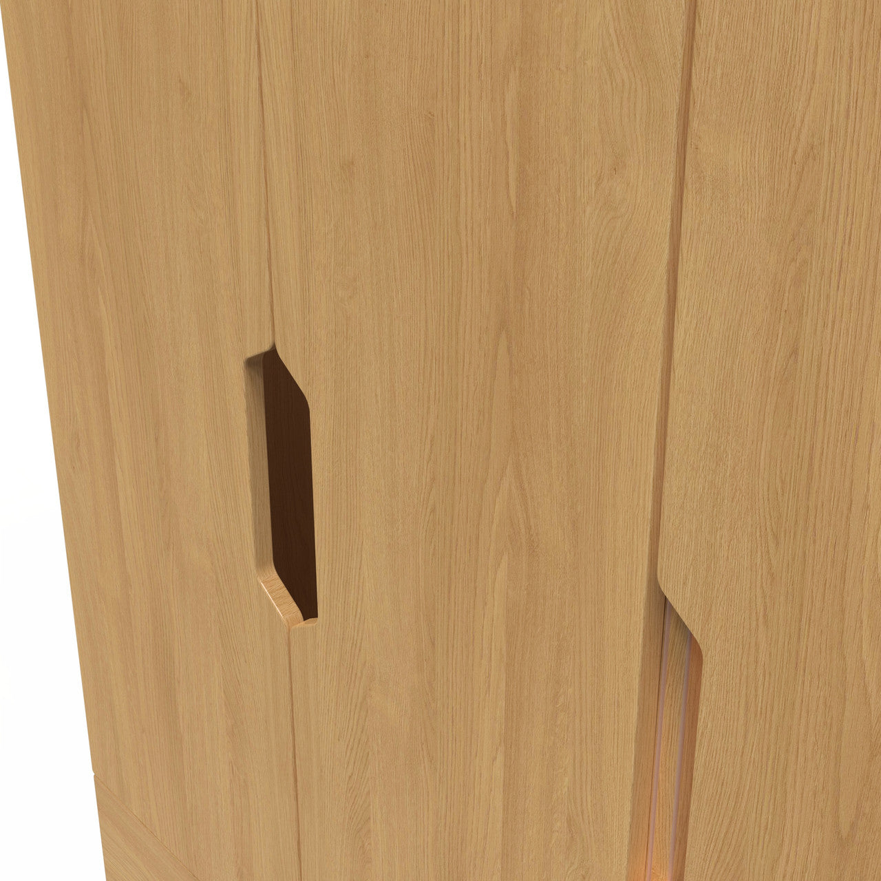 Bella Modern Oak Bedroom Set 8