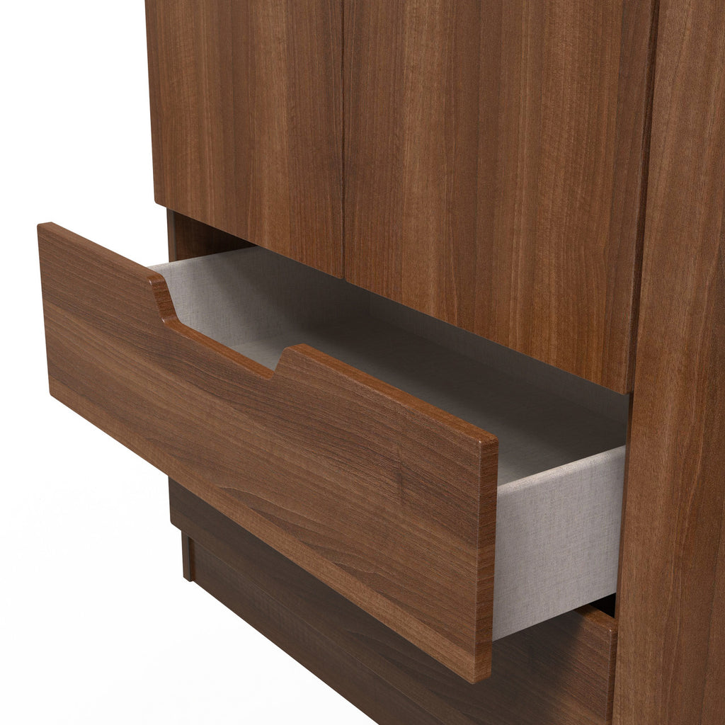 Bella Noche Walnut Bedroom Set 8