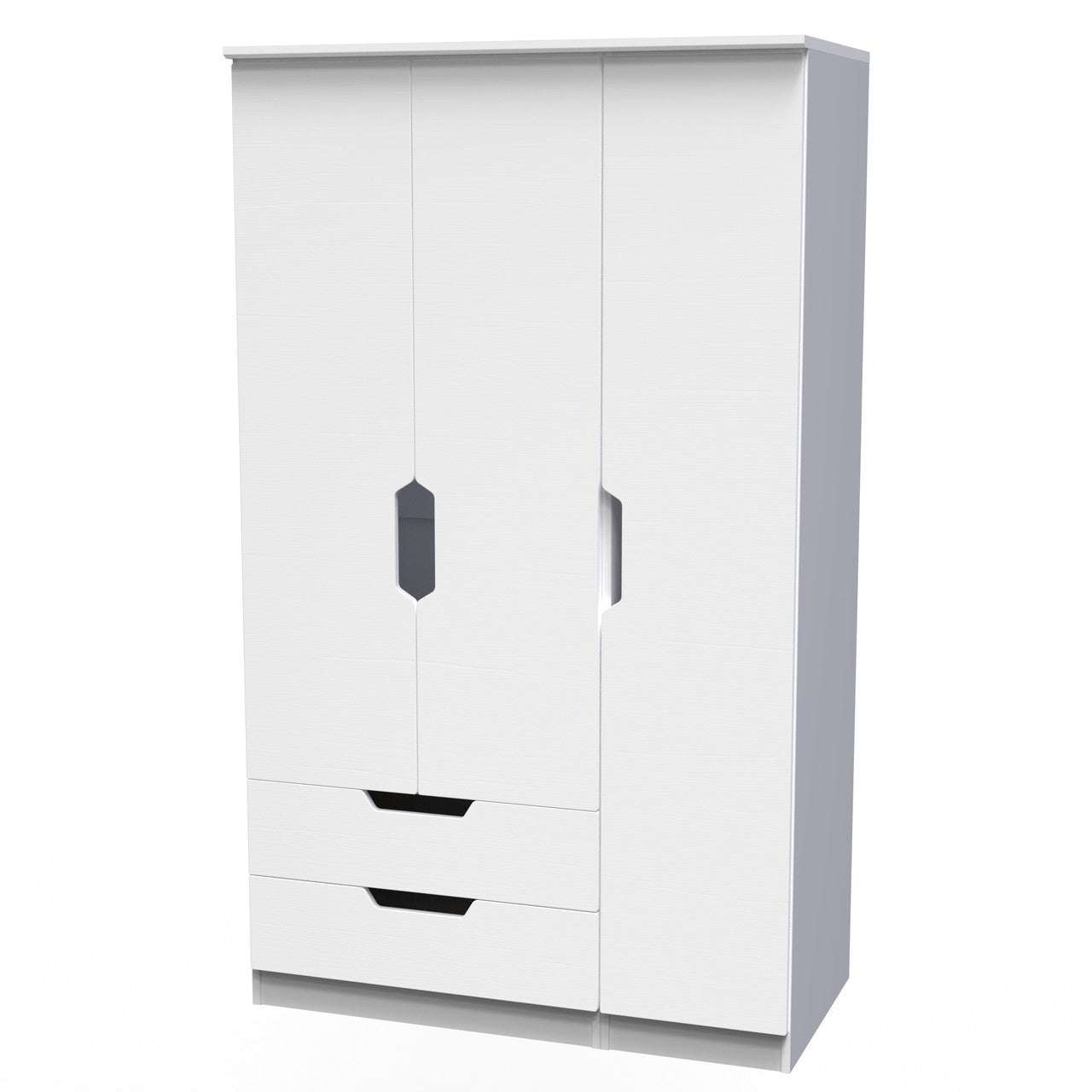 Bella White Ash Bedroom Set 8