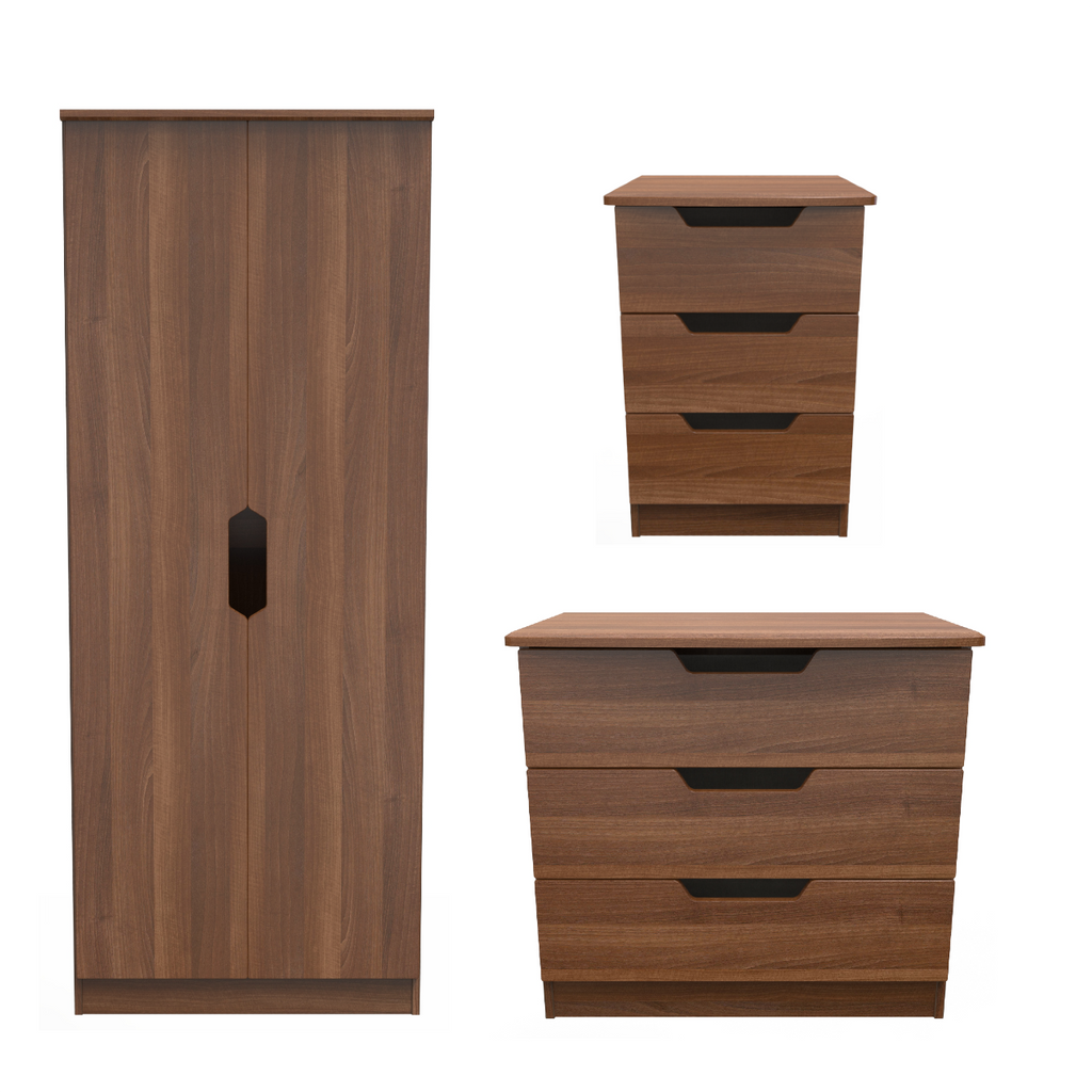 Bella Noche Walnut Bedroom Set 1