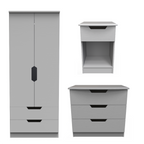 Bella Grey Ash Bedroom Set 2