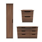 Bella Noche Walnut Bedroom Set 3