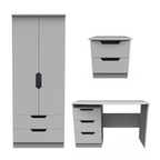 Bella Grey Ash Bedroom Set 4