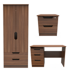 Bella Noche Walnut Bedroom Set 4
