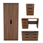 Bella Noche Walnut Bedroom Set 7