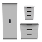 Bella Grey Matt Bedroom Set 1