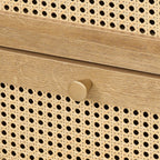 Manila Rattan 2 Door Wardrobe 3 Piece Bedroom Set