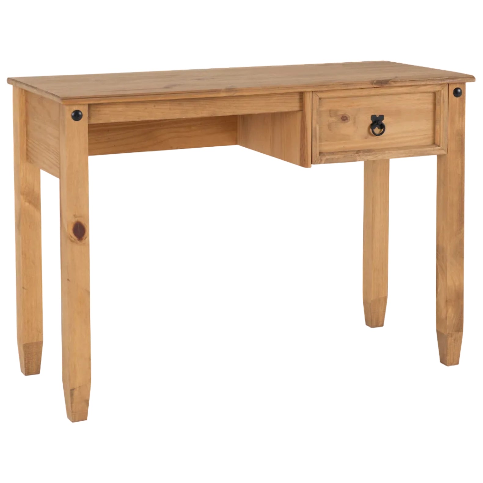 Budget Mexican Pine 1 Drawer Study Desk