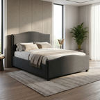 Brunswick Fabric Ottoman Storage Bed Frame