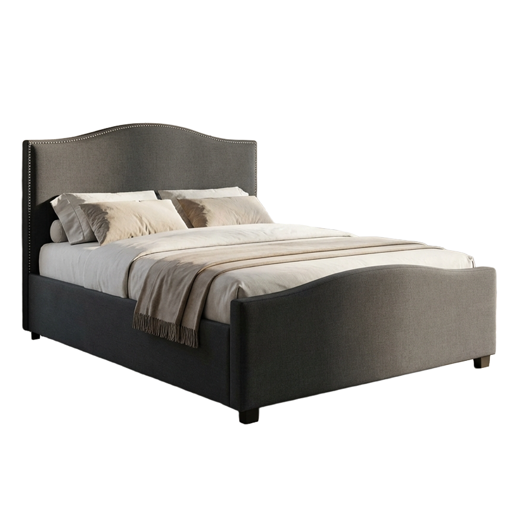 Brunswick Fabric Ottoman Storage Bed Frame