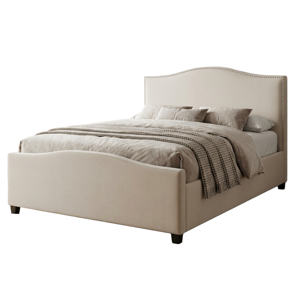 Brunswick Fabric Ottoman Storage Bed Frame