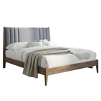 Cheslyn Fabric Headboard Bed Frame