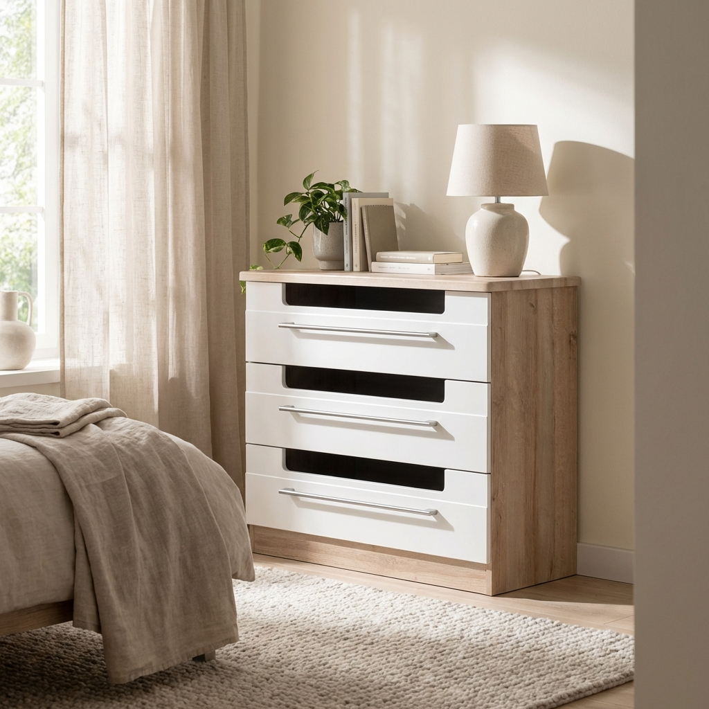 Astor 3 Drawer Chest of Drawers