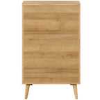 Manila Rattan 2 Door Flip Down Shoe Storage Cabinet