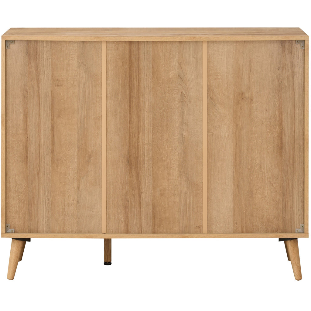 Manila Rattan 3 Door 2 Drawer Sideboard
