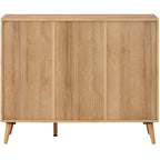 Manila Rattan 3 Door 2 Drawer Sideboard