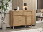Manila Rattan 3 Door 2 Drawer Sideboard