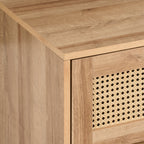 Manila Rattan 3 Door 2 Drawer Sideboard