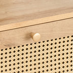 Manila Rattan Compact 1 Door 3 Drawer Sideboard