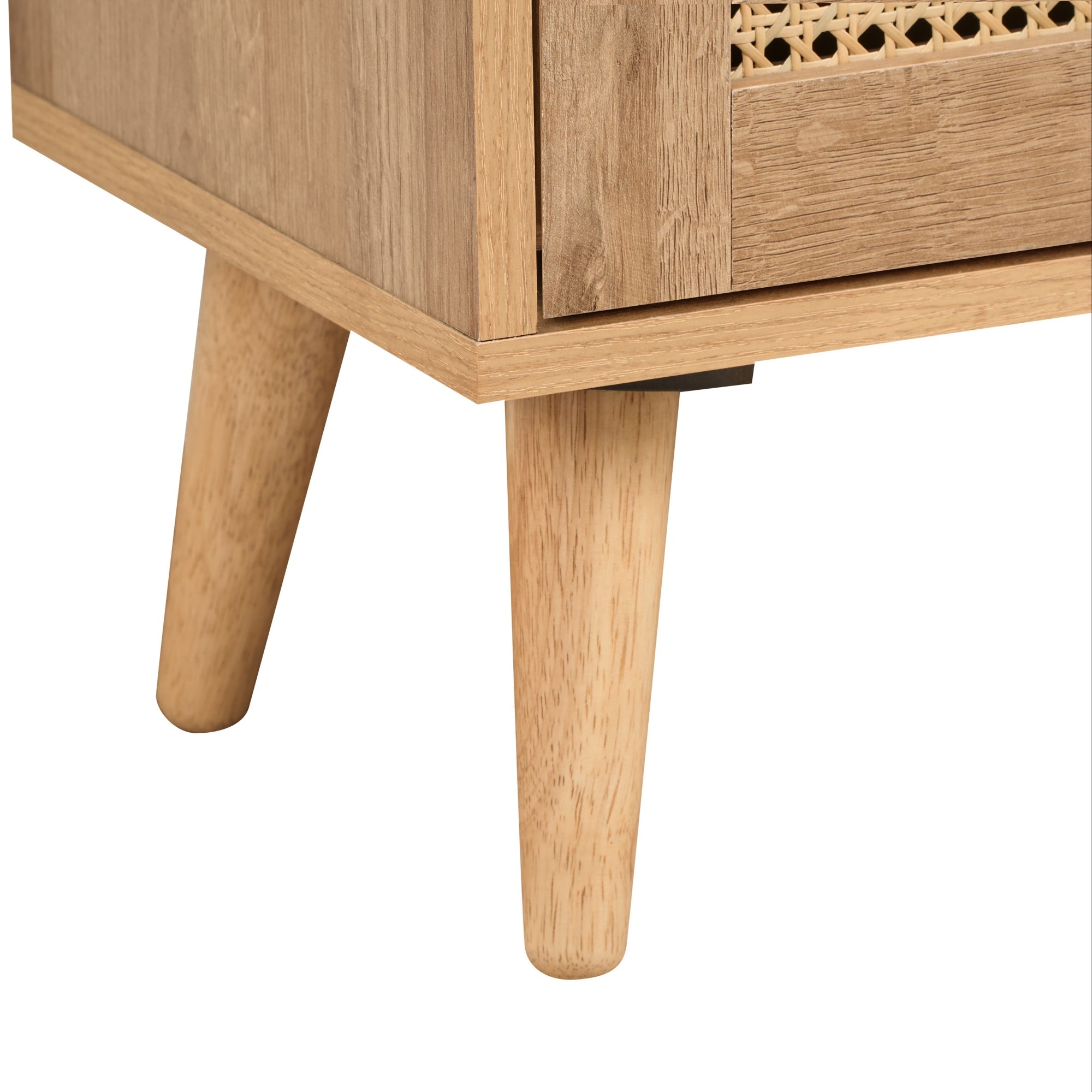 Manila Rattan Compact 1 Door 3 Drawer Sideboard
