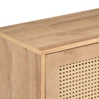 Manila Rattan Compact 1 Door 3 Drawer Sideboard