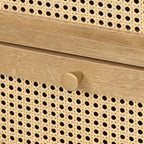 Manila Rattan 7 Drawer Chest 3 Piece Bedroom Set