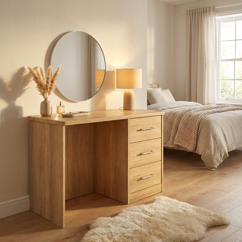 Karwell 3 Drawer Desk