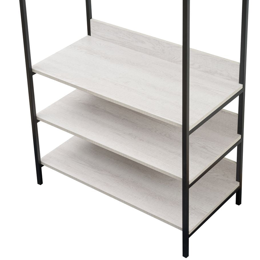 Alva Open Wardrobe with 2 Drawers 3 Piece Bedroom Set