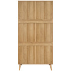 Manila Rattan 2 Door Wardrobe 3 Piece Bedroom Set