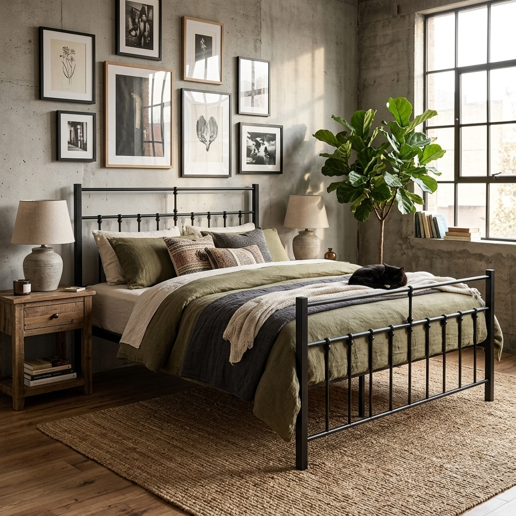 Emma Iron Wrought Bed Frame