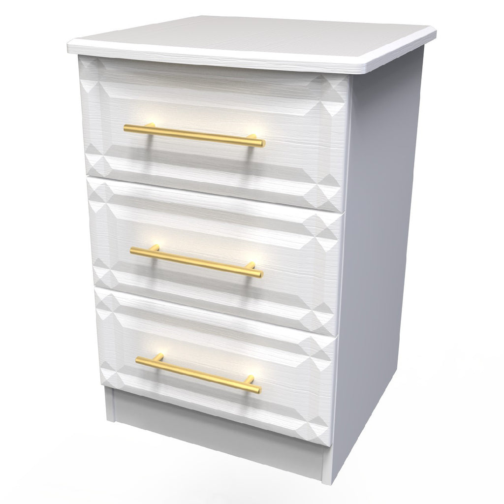 Faye White Ash Bedroom Set 1