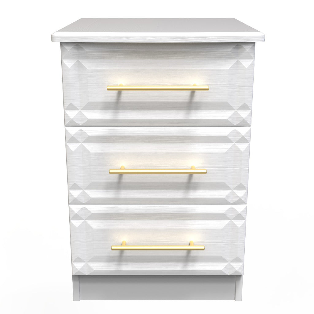 Faye White Ash Bedroom Set 1