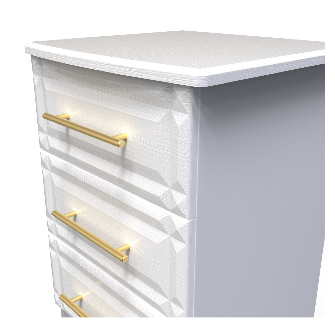 Faye White Ash Bedroom Set 1